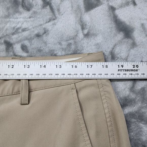 FootJoy Pants Mens W35/L32 Tan Performance Golf Chino Flat Front Stretch Casual - Picture 10 of 14